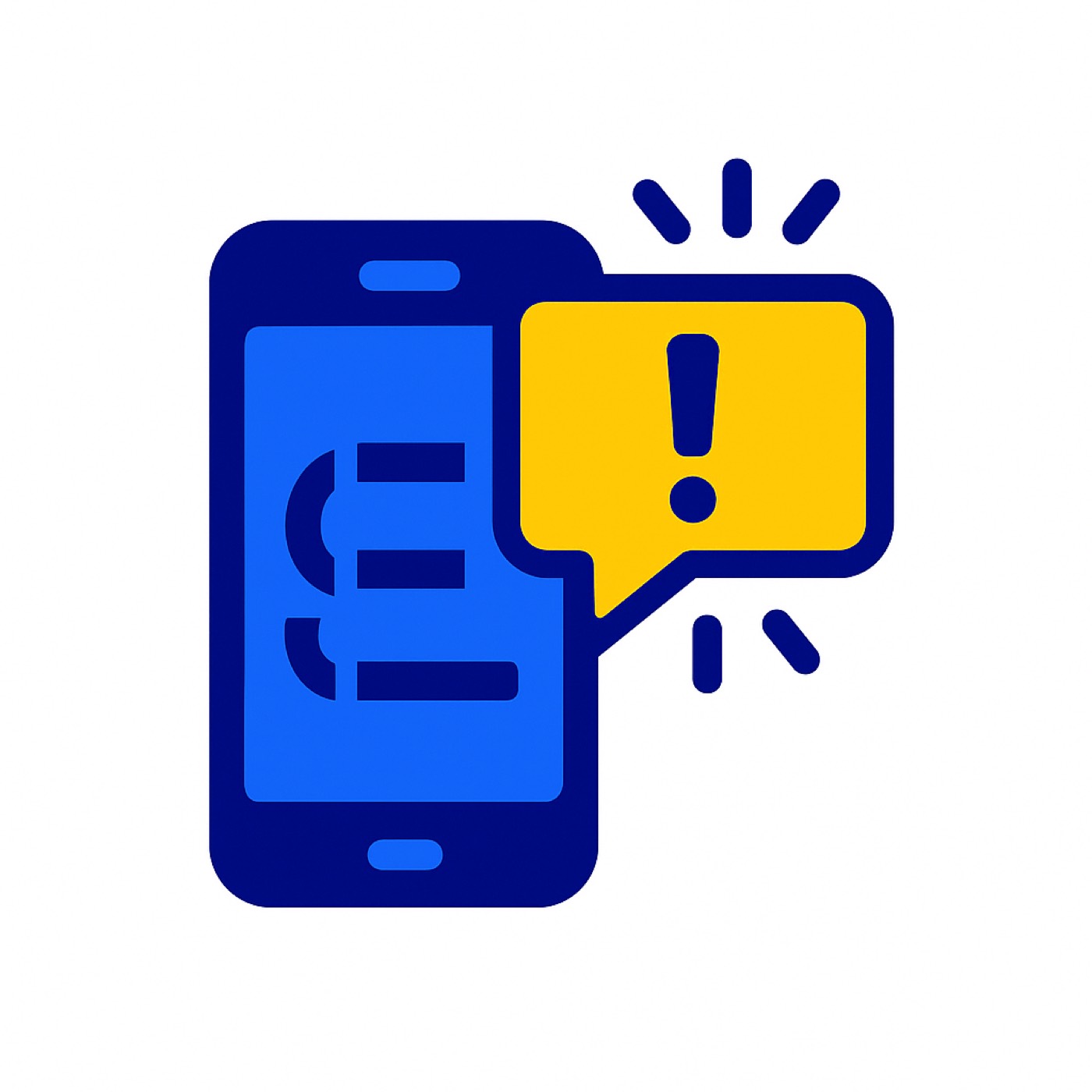 Illustration of an instant lead notification arriving on a phone